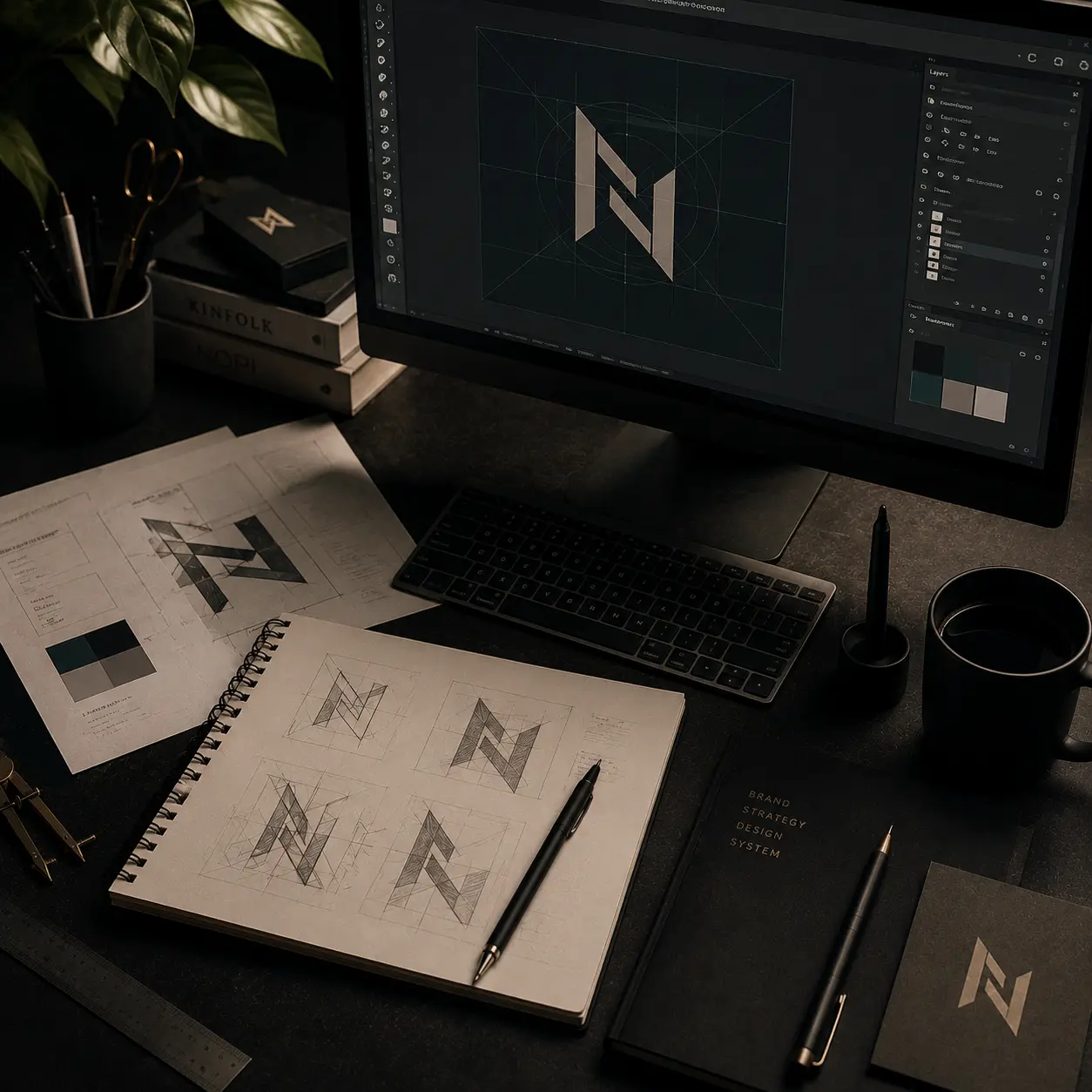 Creative design and visual work